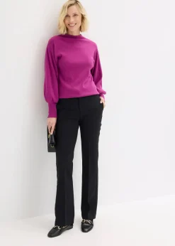 Feminine Hose mit Bügelfalte