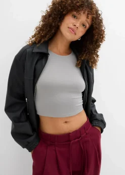 Figurbetontes Cropped Top, Doppelpack (2-tlg. Set)