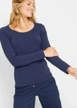 Figurbetontes Langarmshirt