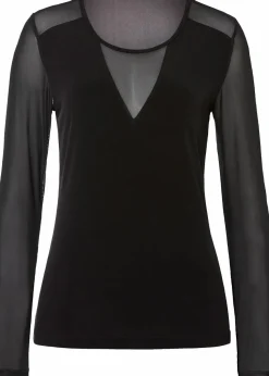 Figurbetontes Langarmshirt