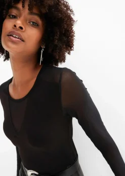 Figurbetontes Langarmshirt