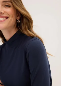 Figurbetontes Langarmshirt