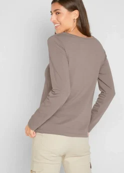 Figurbetontes Langarmshirt (2er Pack)