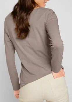 Figurbetontes Langarmshirt (2er Pack)