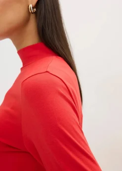 Figurbetontes Langarmshirt