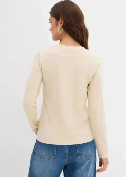 Figurbetontes Langarmshirt