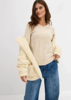 Figurbetontes Langarmshirt