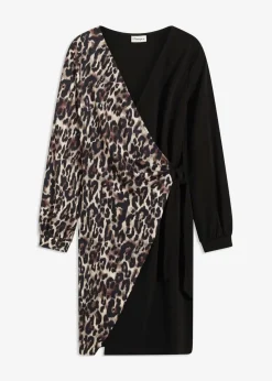 Figurbetontes Minikleid mit tiefem Ausschnitt