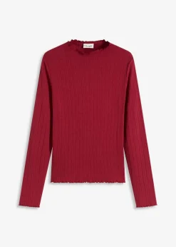 Figurbetontes Rippshirt