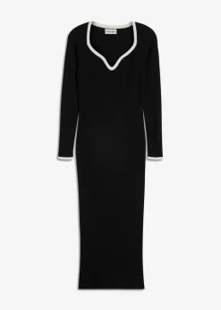 Figurbetontes Strickkleid