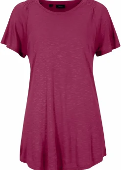 Flammgarn-Shirt mit Flügelärmeln