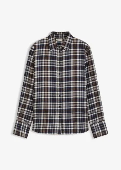 Flanell-Hemd aus reiner Baumwolle