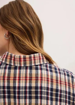 Flanell-Hemd aus reiner Baumwolle