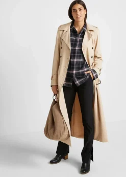 Flanellhemd aus reiner Baumwolle