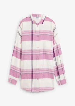 Flanellhemd aus reiner Baumwolle