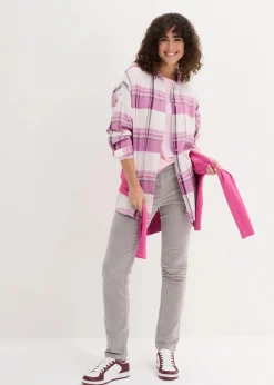 Flanellhemd aus reiner Baumwolle