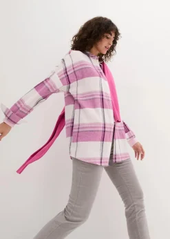 Flanellhemd aus reiner Baumwolle