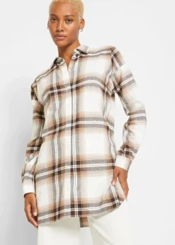 Flanellhemd aus reiner Baumwolle