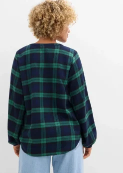 Flanellhemd aus reiner Baumwolle