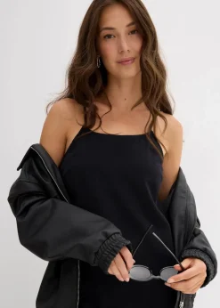 Flanell-Trägerkleid aus reiner Baumwolle