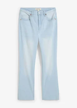 Flared Jeans High Waist, cropped