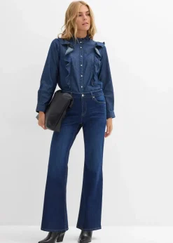 Flared-Jeans Mid Waist