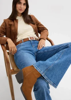 Flared-Jeans Mid Waist