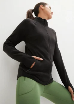 Fleecejacke mit Reißverschluss-Taschen