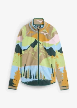 Fleecejacke mit Reißverschluss-Taschen