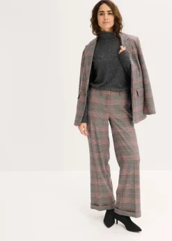 Fleeceshirt aus fließendem Viskose-Mix