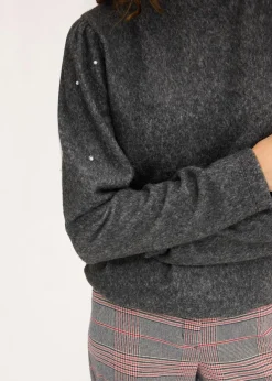 Fleeceshirt aus fließendem Viskose-Mix