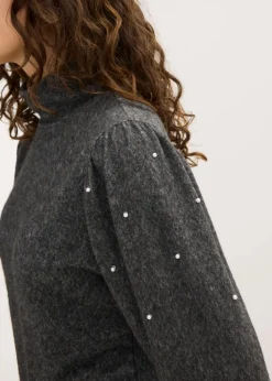 Fleeceshirt aus fließendem Viskose-Mix