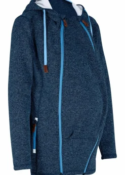 Fleece-Umstands- und Tragejacke