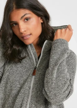 Fleece-Umstands- und Tragejacke