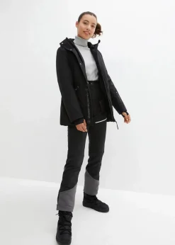 Funktionshose aus Softshell mit Stretch, wasserabweisend