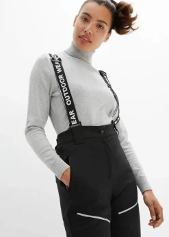 Funktionshose aus Softshell mit Stretch, wasserabweisend