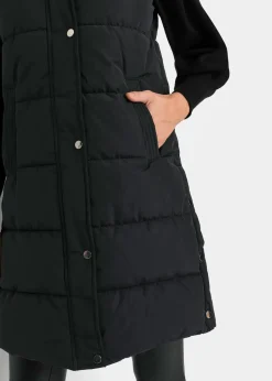 Funktions-Steppweste mit Kapuze