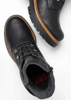 Gefütterte Rieker Komfort-Schnürboots