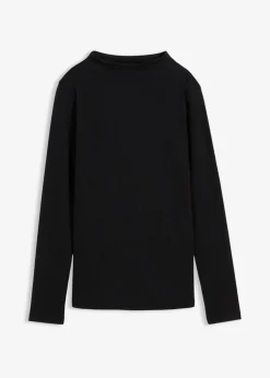 Geripptes Langarmshirt