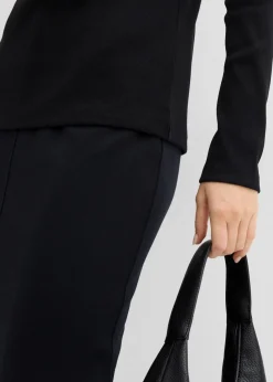 Geripptes Langarmshirt