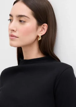 Geripptes Langarmshirt