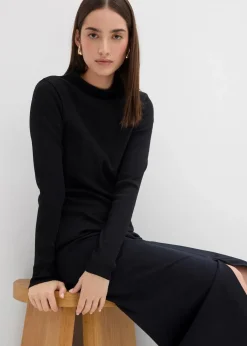 Geripptes Langarmshirt