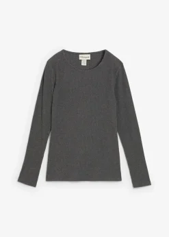 Geripptes Thermoshirt