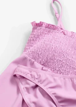 Gesmokter Bandeau-Tankini (2-tlg.Set)