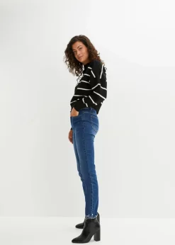 Gestreifter Pullover im Oversized Fit