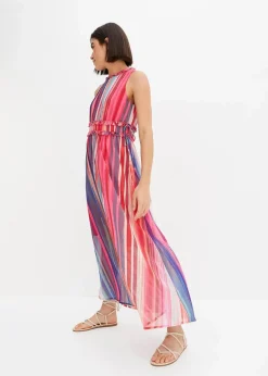 Gestreiftes Maxikleid