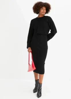 Gestricktes Kleiderset (2-tlg. Set)