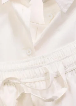 Gewebter Shorty aus reiner Baumwolle