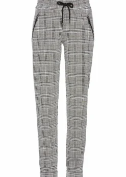 Glencheck-Schlupfhose