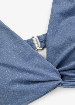 Glitzerndes Bikini Oberteil